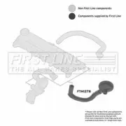 Turbo Hose Return Valve Front/Upper FOR RENAULT CLIO II 1.5 01->05 BB CB FL