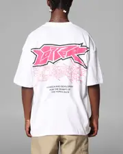 [LOITER] Loiter Runway T-shirt White - Size L L White