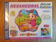 NEW/SEALED TOYSBRO "HEXAHEDRAL" Jigsaw Puzzle A with 12 cubes for 6 Puzzles in 1