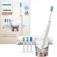 在飛比找樂天市場購物網優惠-Philips【美國代購】飛利浦 電動牙刷 超音波鑽石靚白9