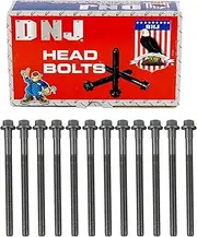 DNJ HBK4261 Head Bolt Kit For 93-15 Volvo 2.3L-2.5L L5 DOHC Turbocharged, Naturally Aspirated B5254T12,B5254T7,B5254T5,B5244S4,B5254T2,B5244T5,B5254T3,B5244S,B5244T7,B5234T9,B5234T3,B5244T3,B5244T