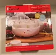 Electric Yogurt Maker Euro Cuisine YM80 w/ 7 Jars & Box