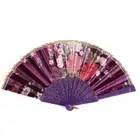 Chinese Style Folding Fan Plastic Hand Held Fan New Dance Fan Craft