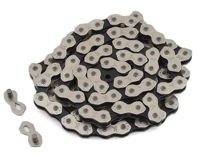 KMC K1 Kool Narrow Chain (Silver/Black) (Single Speed) (110 Links)