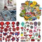 20/32/60x Iron On Patches Embroidered Cartoon No Sewing Patche For Clothes Jeans