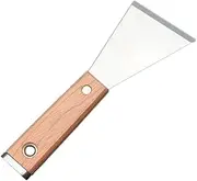 NUOBESTY 1pc Durable Putty Cutter Polished Scraper for Drywall Finishing Heavy Duty for Paint Scraping Decontamination and Home Renovation Tasks