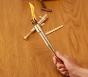Metal Kerosene Fire Sticks Torch Lighter Oil Trench Long/Short Handled Torches