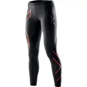 SALE | 2XU | Womens Compression Tights ( Black/Scarlet )