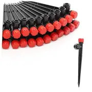 60pcs Quick-Connect Drip Irrigation 60PCS Drip Irrigation Stream Emitters
