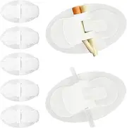 Xindojuz 5 PCS Foley Catheter Stabilization Devices, Self-Adhesive Catheter Supplies Catheter Tape Fixation Device, Catheter Urinary Leg Bag Legband Holder Sticker for Peg/G/J Feeding Tube