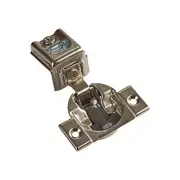 Bx50S 1-1/4 Overlay Soft Close Cabinet Hinge Nickel Plated Steel Nickel Finish P