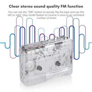 輕便可帶收音機 磁帶轉MP3 卡帶機 USB盒式收音機 隨身聽