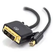 Alogic MDP-DVI-01-MM 1m Mini DisplayPort to DVI-D Cable SmartConnect Male to Male
