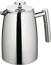 Avanti Modena Twin Wall Stainless Steel Coffee Plunger, 800 ml / 6 Cup
