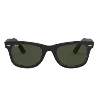 在飛比找momo購物網優惠-【RayBan 雷朋】Wayfarer木村拓哉同款黑色框綠色