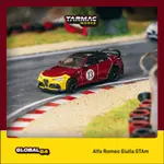 <阿爾法>TARMAC WORKS ALFA ROMEO GIULIA GTAM RED/YELLOW