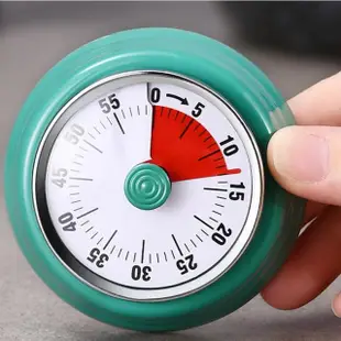 【PUSH!】餐廳廚房用品機械式計時器磁吸烹飪定時器倒數計時提醒器(D258)