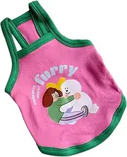 WeiLaiKeQi Sleeveless Dog Apparel for Small Breeds, Comfortable Tank Top for Pets
