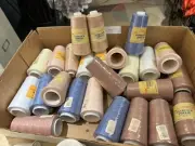 Large Estate Lot of Vintage Overlock Thread Spools UNUSED