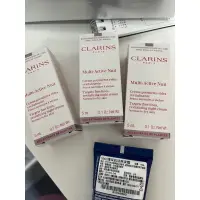 在飛比找蝦皮購物優惠-全新CLARINS 克蘭詩 漾采肌活熬夜霜15ML~晚霜/專