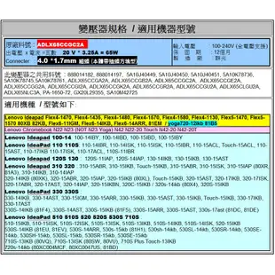 4.0 1.7mm 原廠 Lenovo 45W 聯想 IdeaPad100-15iby 100-15ibd 110-14