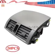 New 20Pcs Center Dash A/C Outlet Air Vent Panel 2008-2013 For Toyota Corolla (for: Toyota)
