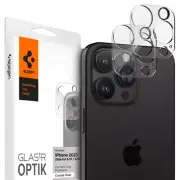 iPhone 15 Pro Max / 15 Pro Lens Protector | Spigen [ GlasTR Optik ] Camera Cover