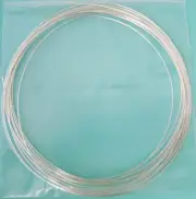 3ft 925 sterling silver 20 gauge ROUND Beading Wire Dead SOFT W20DSs