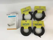 Netgear 5-port Gigabit ethernet Unmanaged Switch (GS105NA) with cables