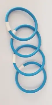 4x BLUE DIVE RING RINGS GAME SET FOR SWIMMING POOLS POOL WATER SPORT DIVE FUN