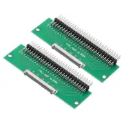 2pcs FFC FPC Connector Board 56 Pins Double Row Right Angle Pin Header Adapter