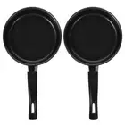 2 Pcs Non-stick Fried Egg Pan Nonstick Frying Pans Small Skillet