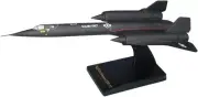 USAF Lockheed SR-71 Blackbird Desk Display Supersonic Model 1/72 SC Airplane