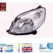 Left Headlight For Peugeot BIPPER Fiat QUBO FIORINO Citroen NEMO 6205AZ