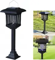 4 in 1 Solar Mosquito Zapper Outdoor Indoor Bug Repellent Light Waterproof Purpl