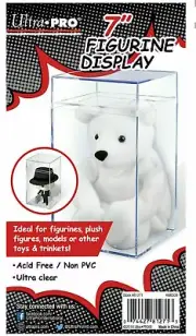 Ultra Pro Display Case, 7-Inch Figurine, Clear x 8