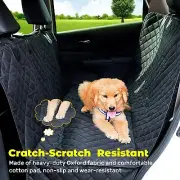 Dog Car Seat Covers Backseat Protector Waterproof Scratchproof Nonslip Hammock