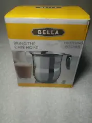 Bella Stainless Steel Frothing Pitcher Bring the Cafe Home 8 oz NIB