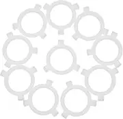 TEMPNAP Sturdy Plastic Iron E27 to Adapter Ring Lampshade Reducing Ring Light Fixture Fitting Replacement