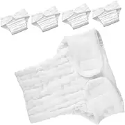 FOMIYES 5pcs Reusable Cotton Nappy Liners Washable Inserts for Organic Diapers Soft Absorbent Nappy Pads Infants Newborn Size l