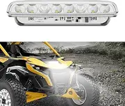 XUTVOTOR Front Hood Scoop Spotlight for 2024 Can-Am Maverick R, LED Auxiliary Lamp Accent Lights Daytime Running Lights for Can-Am Maverick R X RS MAX 2024 2025 Accessories