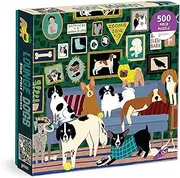Galison Lounge Dogs 500-Pieces Jigsaw Puzzle