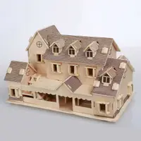 在飛比找蝦皮購物優惠-創意DIY小屋成人手工製作房子組裝房屋男女孩玩具拼裝建築模型