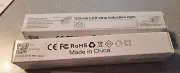 Two LED Motion Sensor Under Cabinet Closet Light USB Rechargeable
