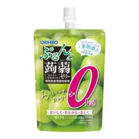 在飛比找比比昂日本好物商城優惠-ORIHIRO 零卡蒟蒻果凍飲 麝香葡萄口味 130g【8個