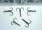 (100) Mustad KVD Round-Bend Treble Hooks (Size 4) TR58NP-BN UltraPoint (Bulk)