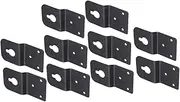 10 Pack Speaker Hanger Bracket Plate Surround Sound Box Hook Audio Speaker Mounting Accessory