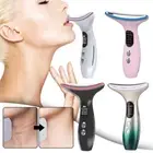 Face Neck Lifting Tightening Massager Machine Micro-Glow Microcurrent Portable