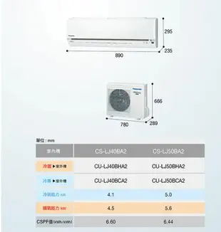 ★自助價★【折300】✨Panasonic/國際牌✨ LJ系列變頻一級壁掛式冷氣 CU-LJ50BCA2/CS-LJ50BA2 ★可申請貨物稅