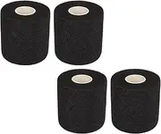 4 Pieces Sports Leather Wraps Running Traction Fitness Bandages